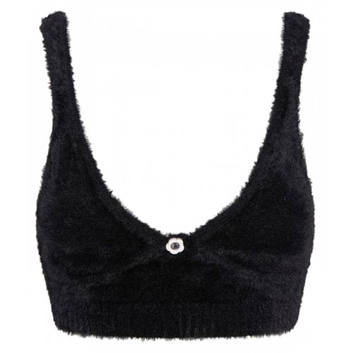Pre-owned For Love & Lemons Wool Camisole In Black