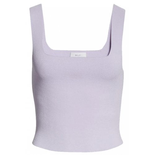 Pre-owned A.l.c Camisole In Purple