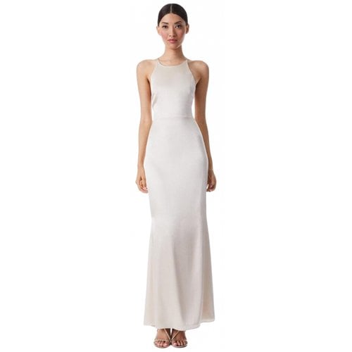 Pre-owned Alice And Olivia Silk Maxi Dress In Other