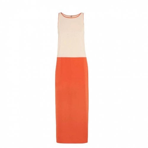 Pre-owned Alice And Olivia Maxi Dress In Orange