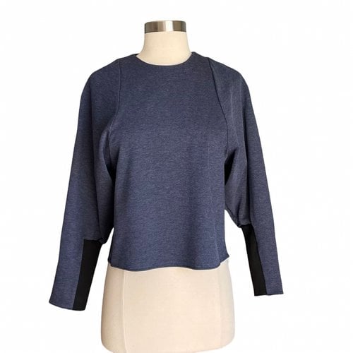 Pre-owned Tibi Blouse In Blue