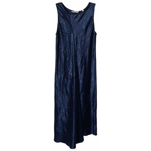 Pre-owned Vince Mini Dress In Blue