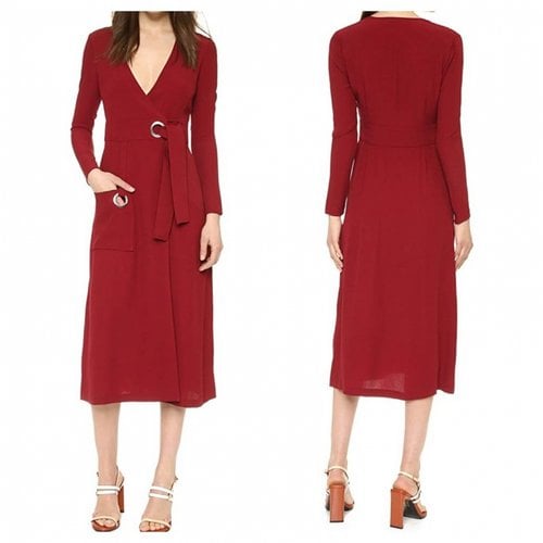 Pre-owned A.l.c Mid-length Dress In Red