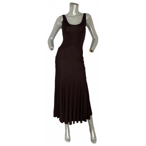 Pre-owned Ralph Lauren Mid-length Dress In Brown