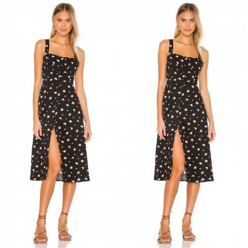 Pre-owned Weworewhat Maxi Dress In Black