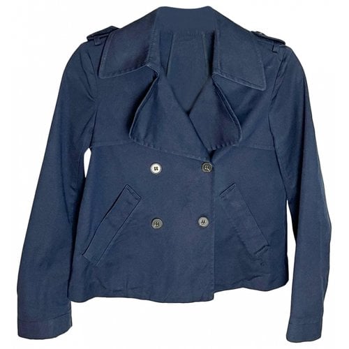 Pre-owned Theory Jacket In Blue