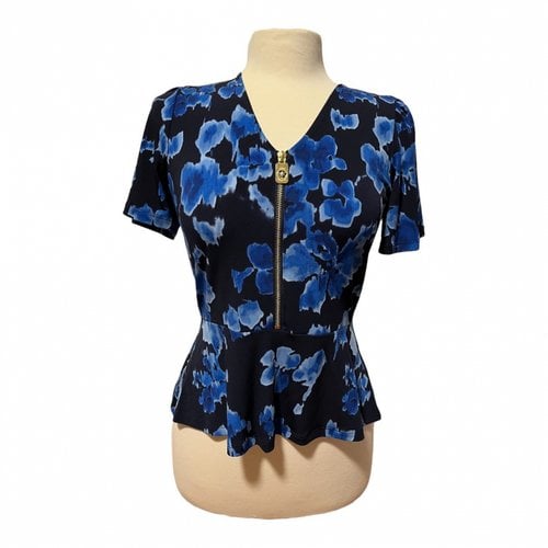 Pre-owned Michael Kors Blouse In Blue