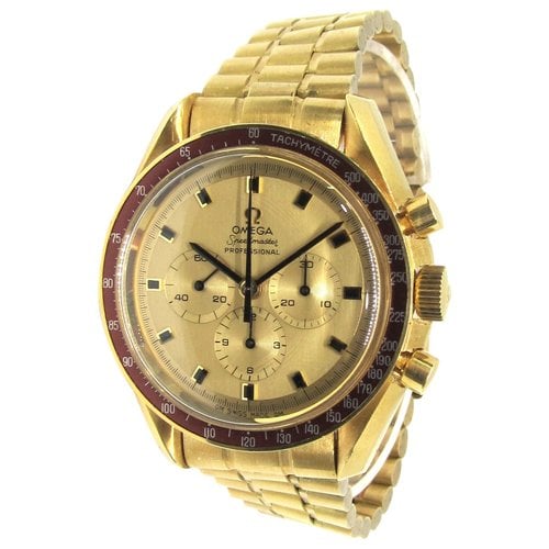 Pre-owned Omega Yellow Gold Watch
