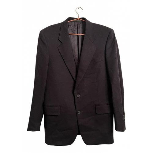 Pre-owned Corneliani Cashmere Suit In Black