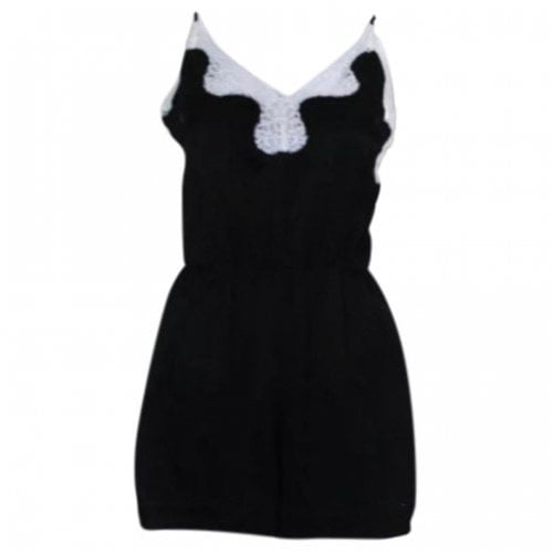 Pre-owned Sandro Jumpsuit In Black