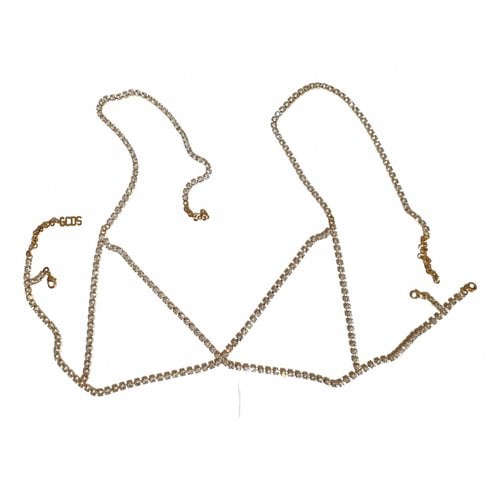 Pre-owned Gcds Jewellery Set In Gold