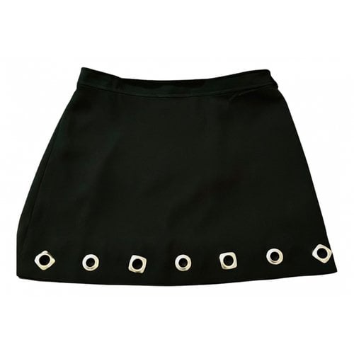 Pre-owned Rebecca Minkoff Mini Skirt In Black
