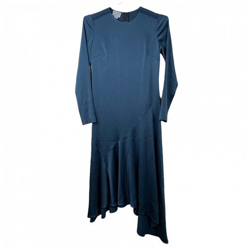 Pre-owned Jason Wu Silk Maxi Dress In Blue