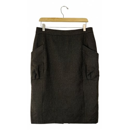 Pre-owned Mulberry Mid-length Skirt In Brown