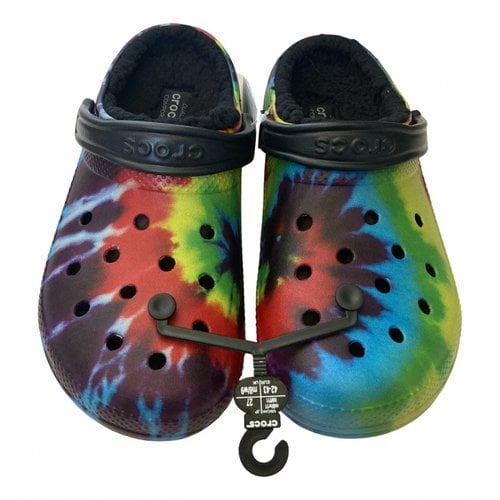 Pre-owned Crocs Sandals In Multicolour