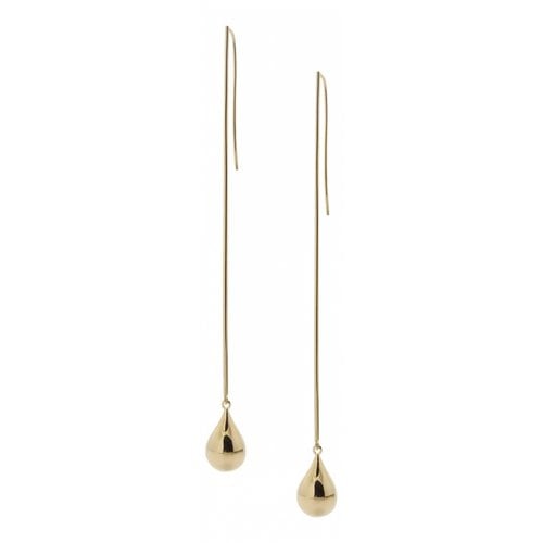 Pre-owned Eshvi Earrings In Gold