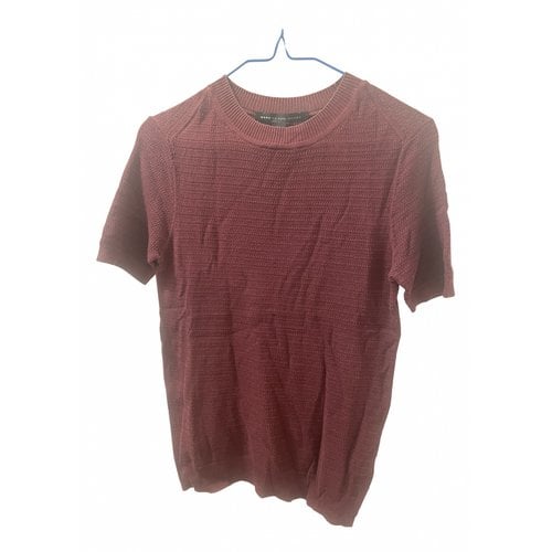Pre-owned Marc By Marc Jacobs Blouse In Burgundy