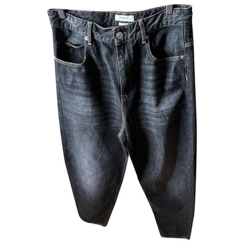 Pre-owned Isabel Marant Étoile Boyfriend Jeans In Anthracite