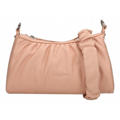 Pre-owned Lancaster Leather Handbag In Pink