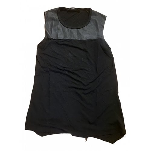 Pre-owned Allsaints Leather Camisole In Black