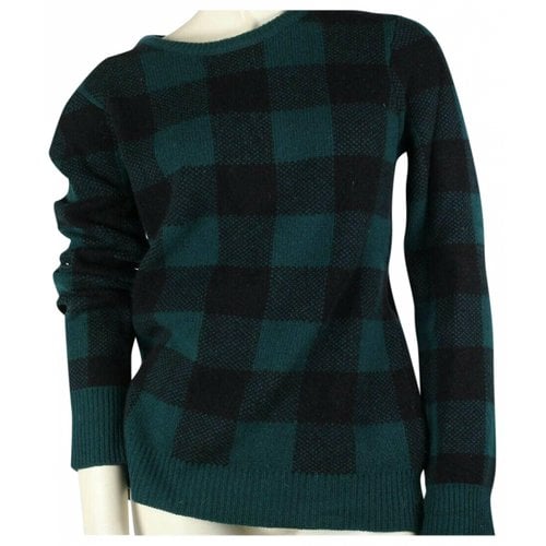 Pre-owned Equipment Wool Jumper In Green