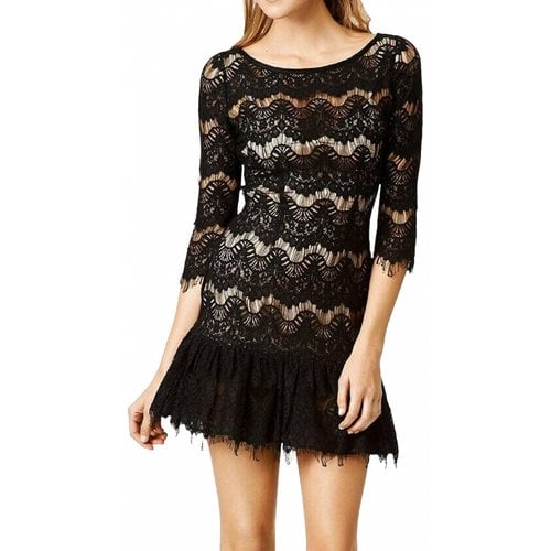 Pre-owned Tracy Reese Lace Dress In Black