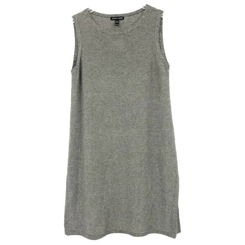 Pre-owned Eileen Fisher Wool Tunic In Brown