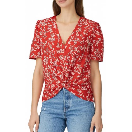 Pre-owned Heartloom Blouse In Red