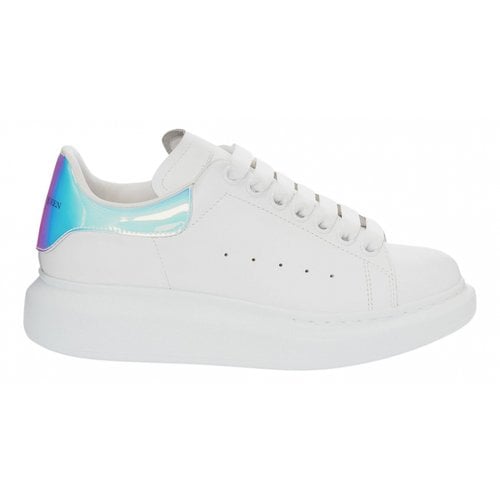 Pre-owned Alexander Mcqueen Oversize Trainers In White