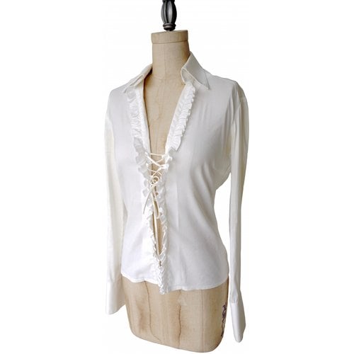 Pre-owned Trina Turk Shirt In White