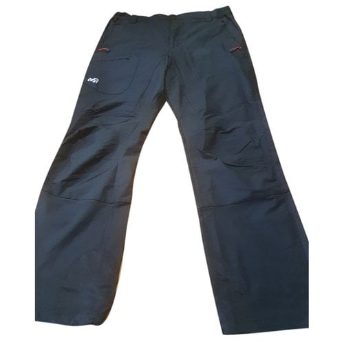 Pre-owned Miller Trousers In Black
