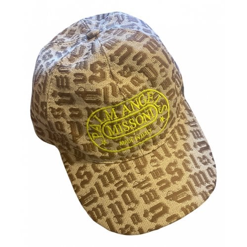 Pre-owned Missoni Cloth Hat In Beige