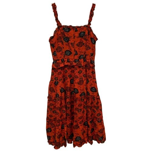 Pre-owned Ulla Johnson Maxi Dress In Red