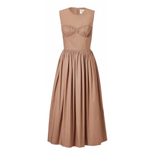 Pre-owned Tove Dress In Brown