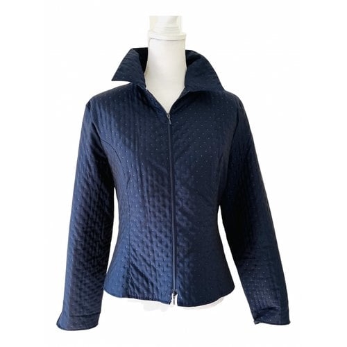 Pre-owned Anne Fontaine Jacket In Navy