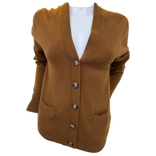 Pre-owned Jcrew Cashmere Cardigan In Brown