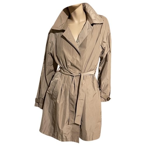 Pre-owned Max & Moi Trench Coat In Beige