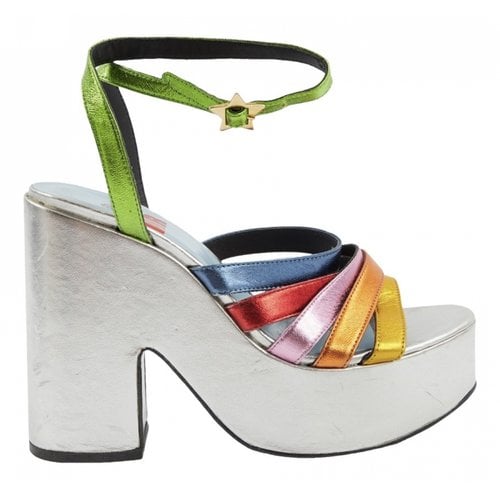 Pre-owned Mr Leather Sandal In Multicolour