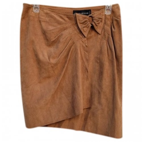Pre-owned Zadig & Voltaire Mini Skirt In Camel
