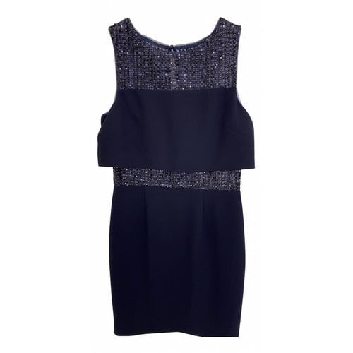Pre-owned Calvin Klein Mid-length Dress In Navy