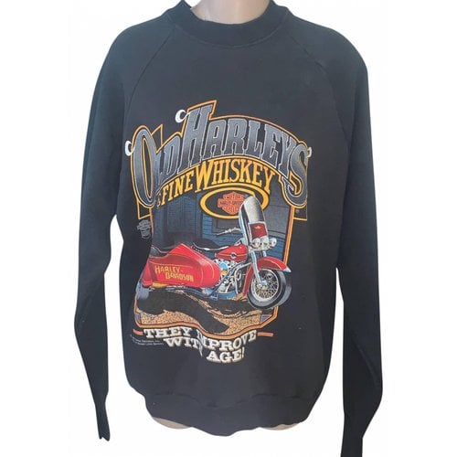 Pre-owned Harley Davidson Sweatshirt In Black