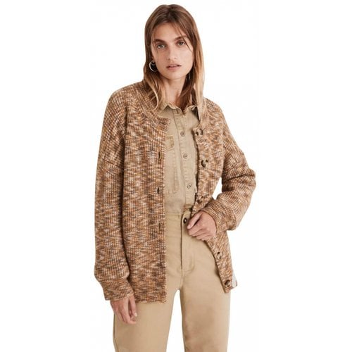 Pre-owned Madewell Cardigan In Gold