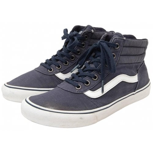 Pre-owned Vans Trainers In Blue