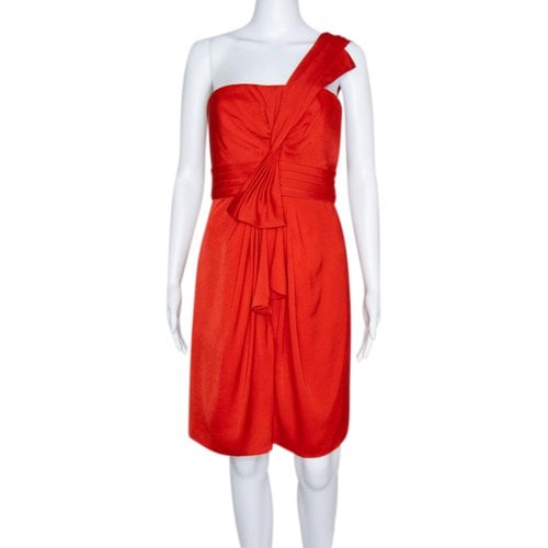Pre-owned Bcbg Max Azria Mini Dress In Red