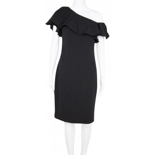 Pre-owned Lauren Ralph Lauren Mini Dress In Black