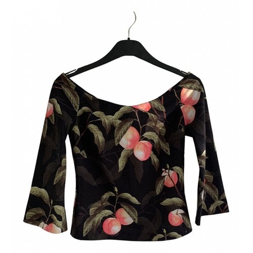 Pre-owned Ted Baker Blouse In Black