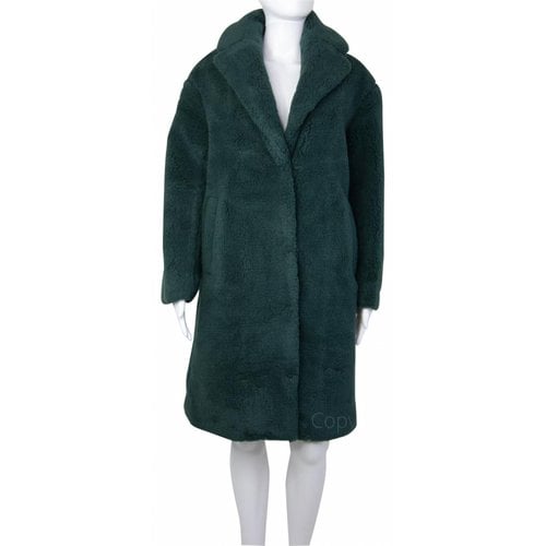 Pre-owned Madewell Peacoat In Green