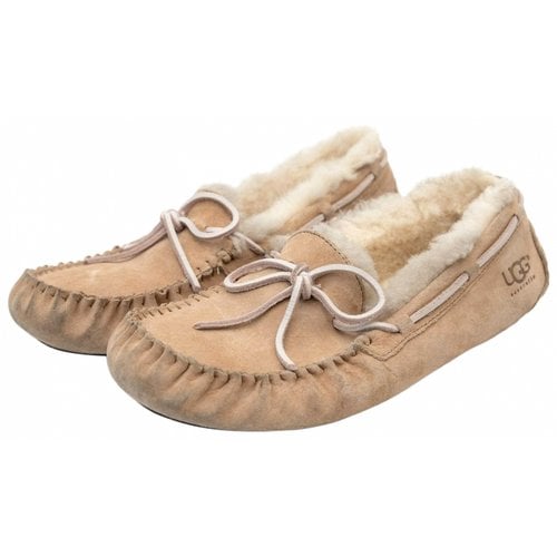 Pre-owned Ugg Sandals In Beige