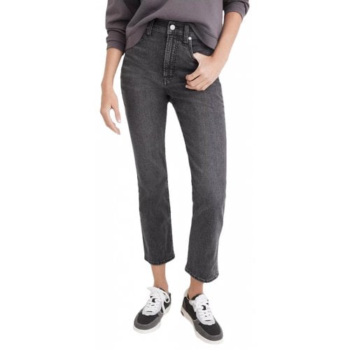Pre-owned Madewell Bootcut Jeans In Black