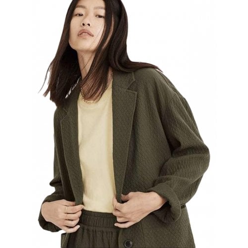 Pre-owned Madewell Jacket In Green